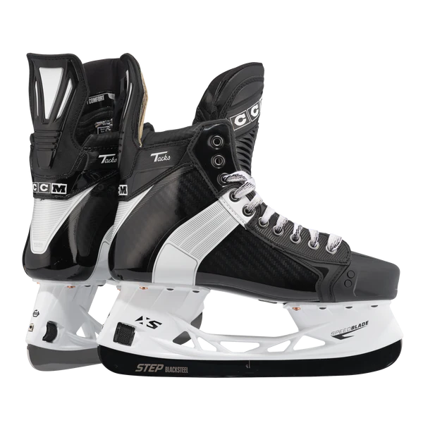 CCM 652 Tacks Retro Pro senior hockey skates side view
