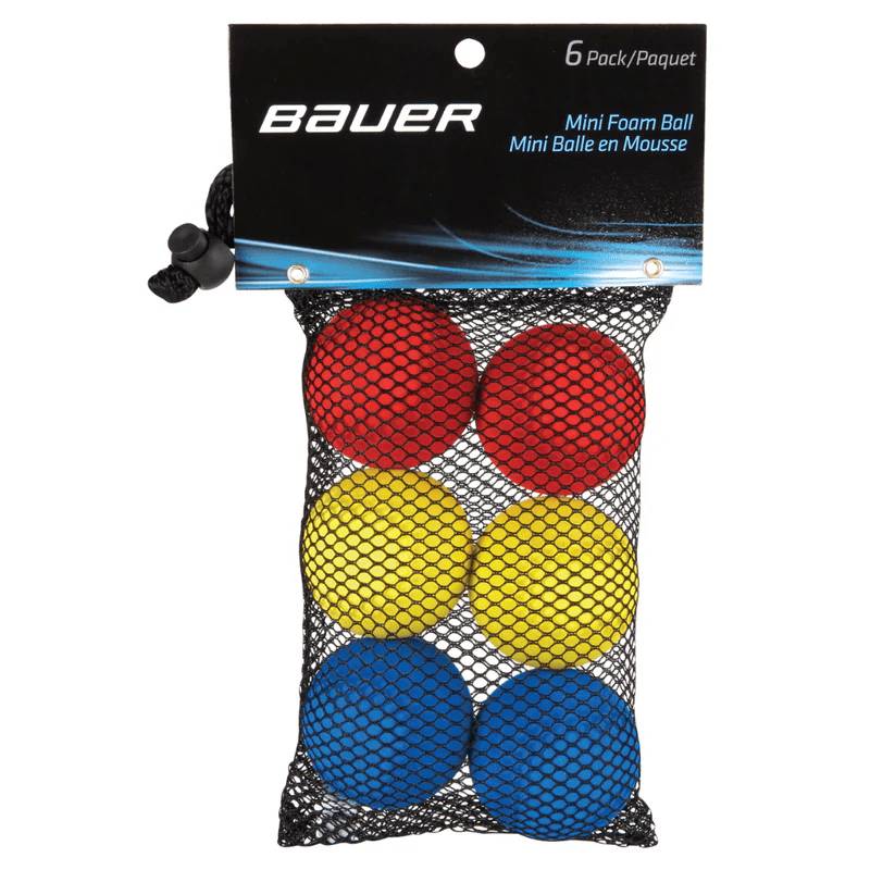 Bauer Mini Foam Ball Pack (6 Pack) - The Sharpening Dude - Accessories