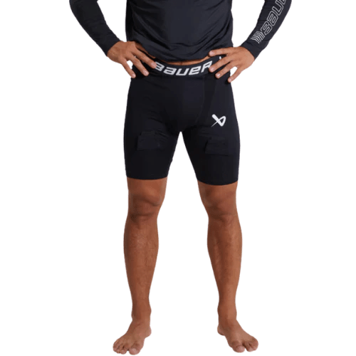 Bauer Performance Jock Short Senior - The Sharpening Dude - Player Base Layer