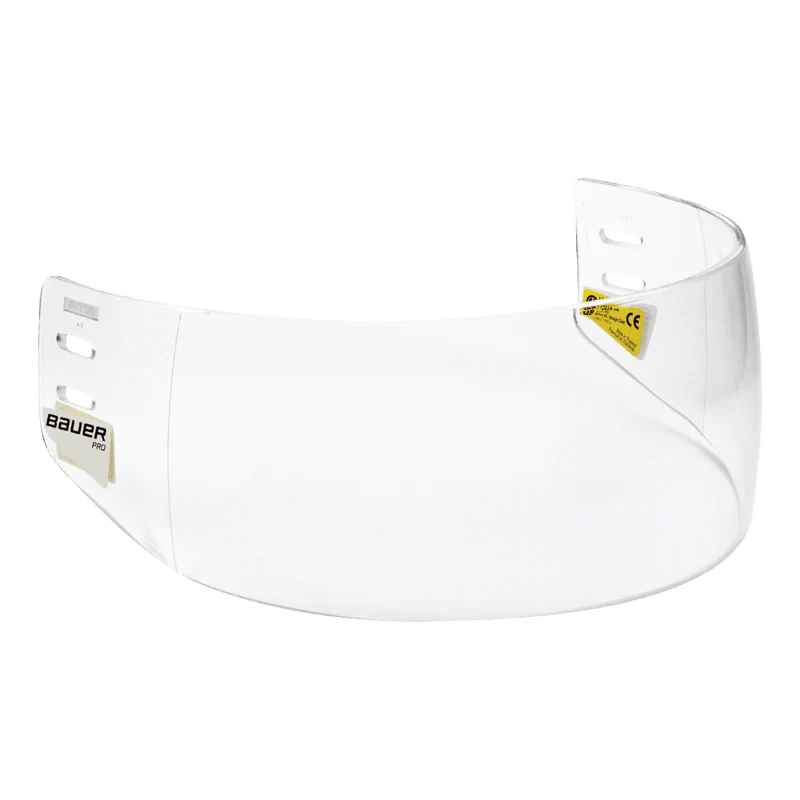 Bauer Pro Straight Clear Visor - The Sharpening Dude - Helmet Visor