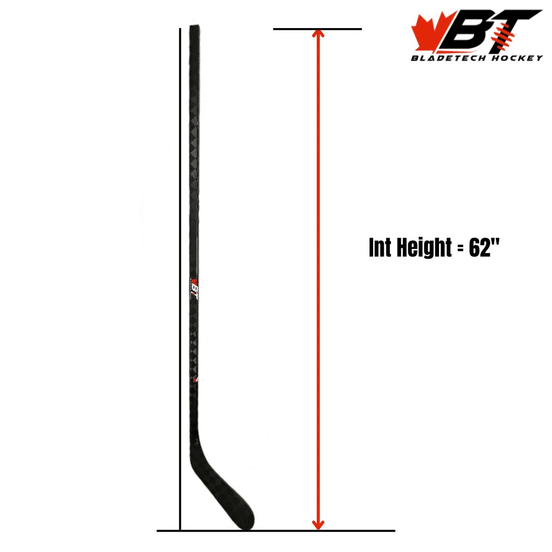Bladetech Blackout Stick (Intermediate) - The Sharpening Dude - Hockey Sticks