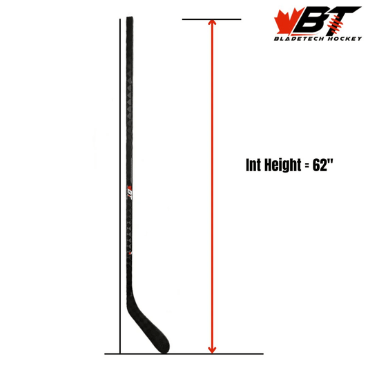 Bladetech Blackout Stick (Intermediate) - The Sharpening Dude - Hockey Sticks