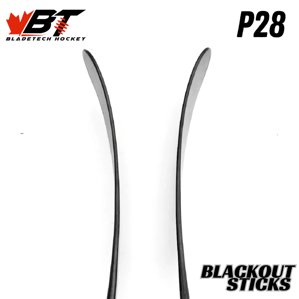 Bladetech Blackout Stick (Youth & Junior) - The Sharpening Dude - Hockey Sticks