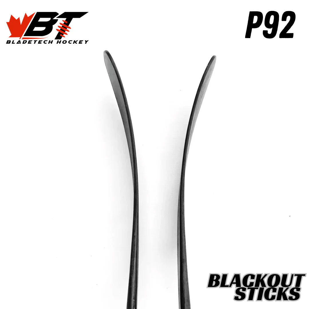 Bladetech Blackout Stick (Youth & Junior) - The Sharpening Dude - Hockey Sticks
