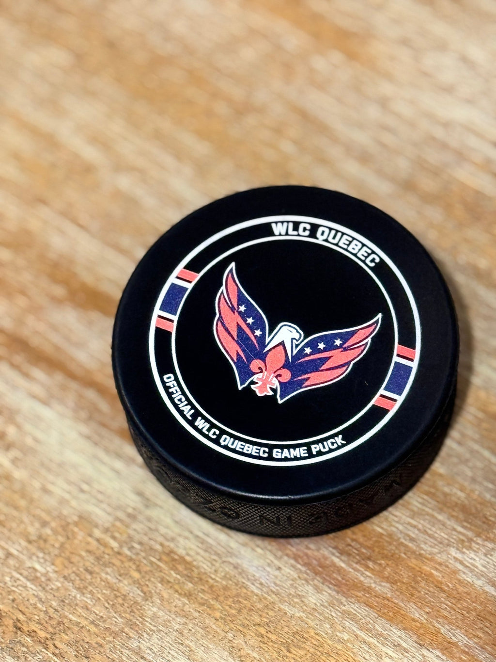 Caps Quebec Official Game Puck - The Sharpening Dude - Accessories