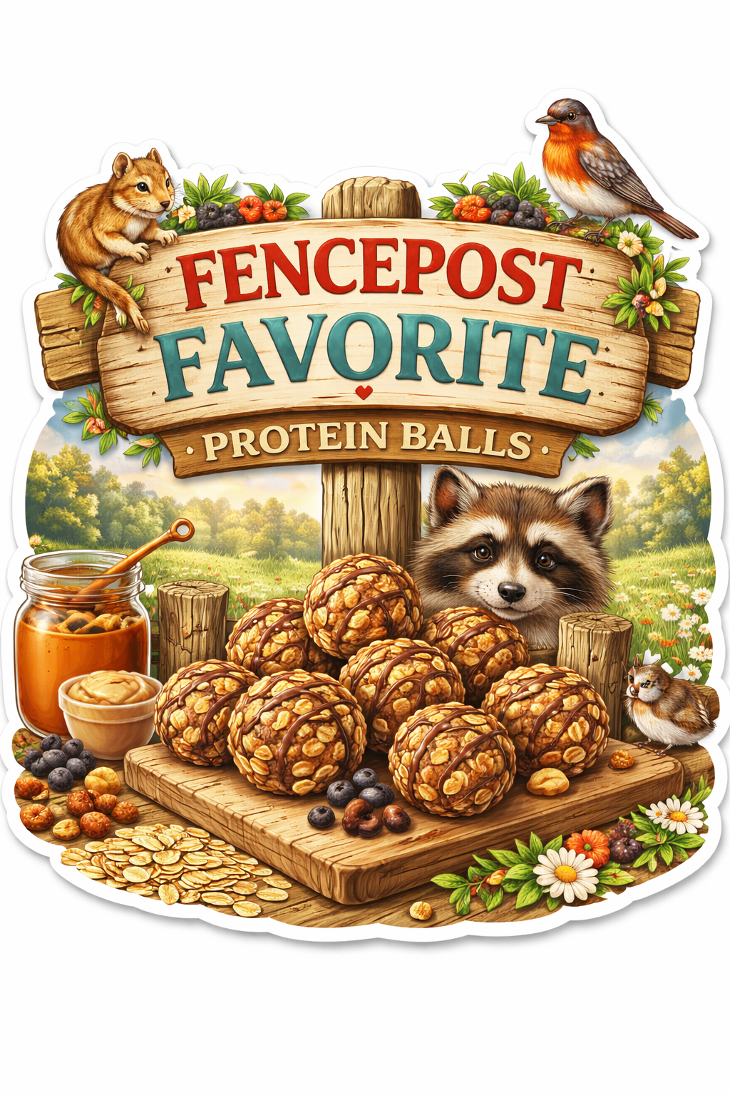 Judy's Cozy Kitchen - Fencepost Favorite Protein Bites 5oz - The Sharpening Dude - Protein Bites