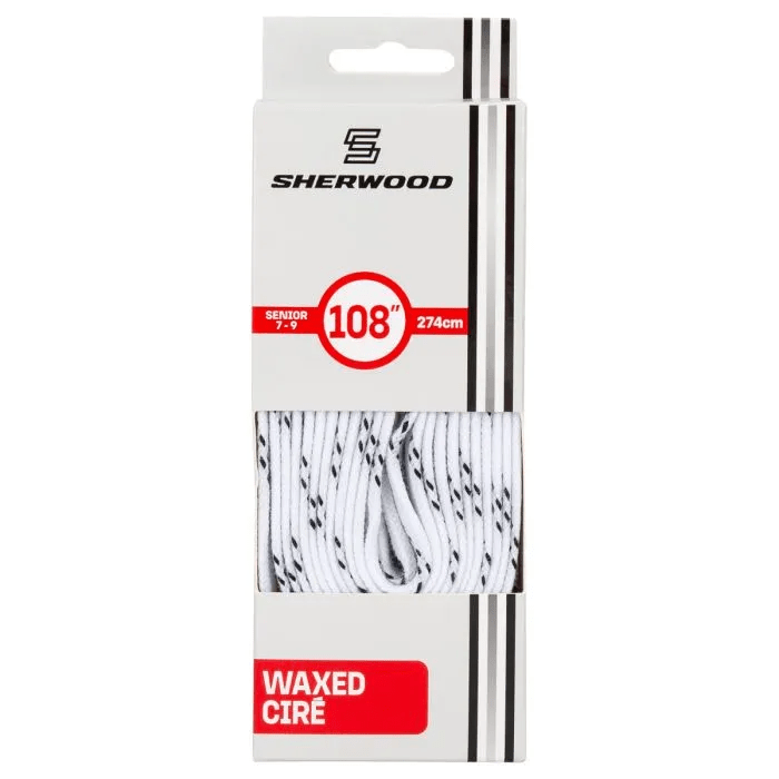 Sherwood Hockey Skate Laces (Waxed & Non - Waxed) – All Sizes - The Sharpening Dude - Skate Accessories