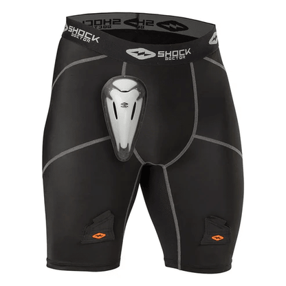 Shock Doctor Compression Jock Shorts w/ BioFlex Cup – Boys & Men - The Sharpening Dude - Protective Gear