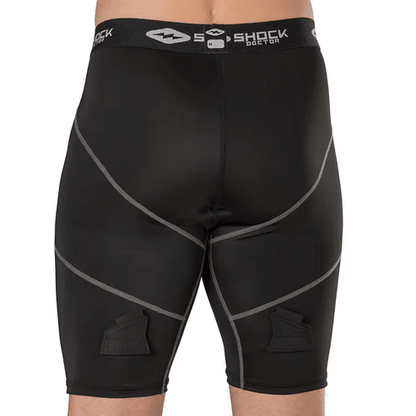 Shock Doctor Compression Jock Shorts w/ BioFlex Cup – Boys & Men - The Sharpening Dude - Protective Gear