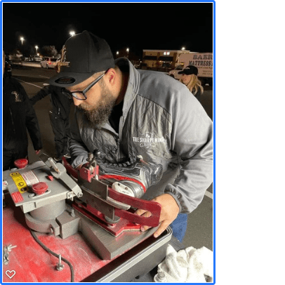 Hockey Skate Sharpening - The Sharpening Dude - Skate Sharpening Service