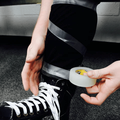 Howies Clear Shin Pad Hockey Tape - The Sharpening Dude - Accessories