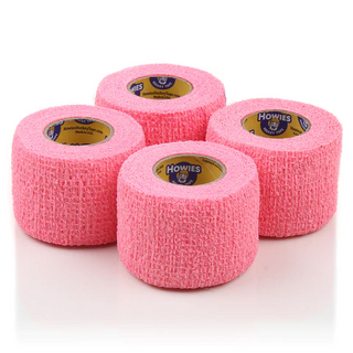 HOWIES PINK STRETCHY GRIP HOCKEY TAPE